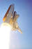 Discovery hits bird on STS-114 (July. 2005)